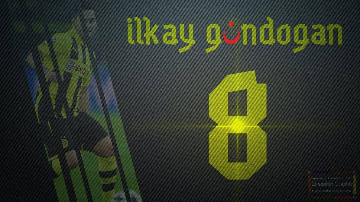 Fotode Ilkay Gundogan Con El Número De Camiseta Fondo de pantalla