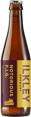 Ilkley Brewery Notorious F I G Beer Bottle PNG