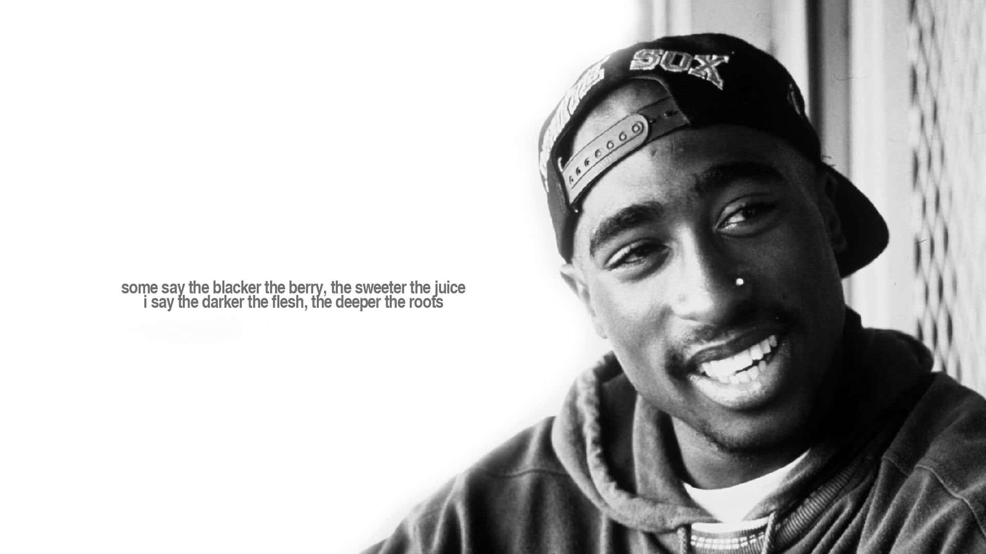 Illeggendario Rapper Tupac Shakur In Una Posa Pensierosa