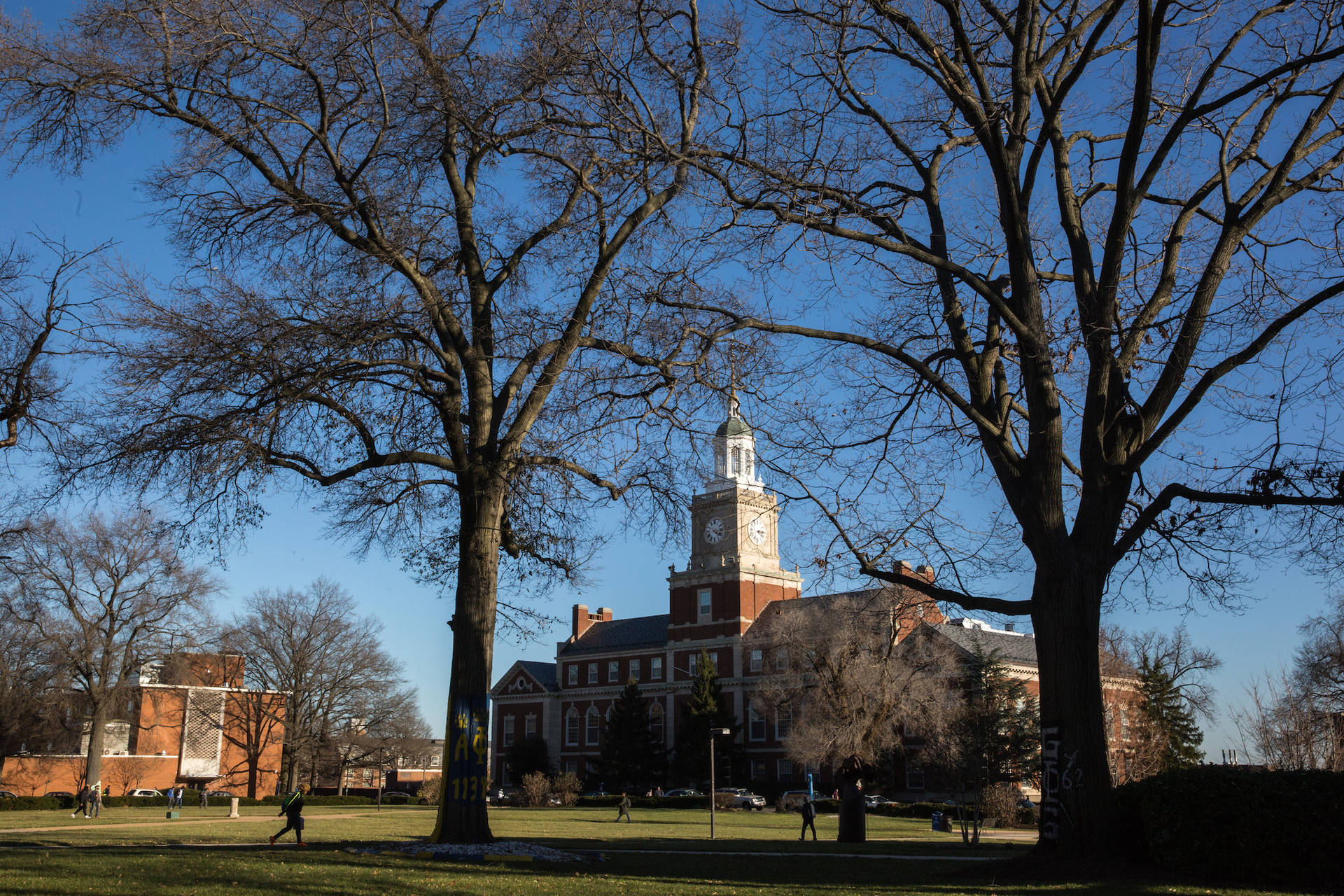 Illinoisin Teknillisen Instituutin Tiedekuntarakennus Taustakuva