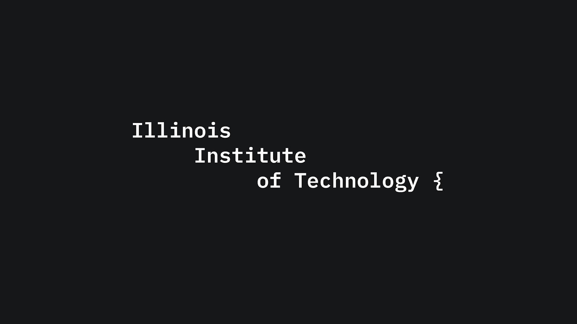 Illinoisin Teknillinen Instituutti Mustana Taustakuva