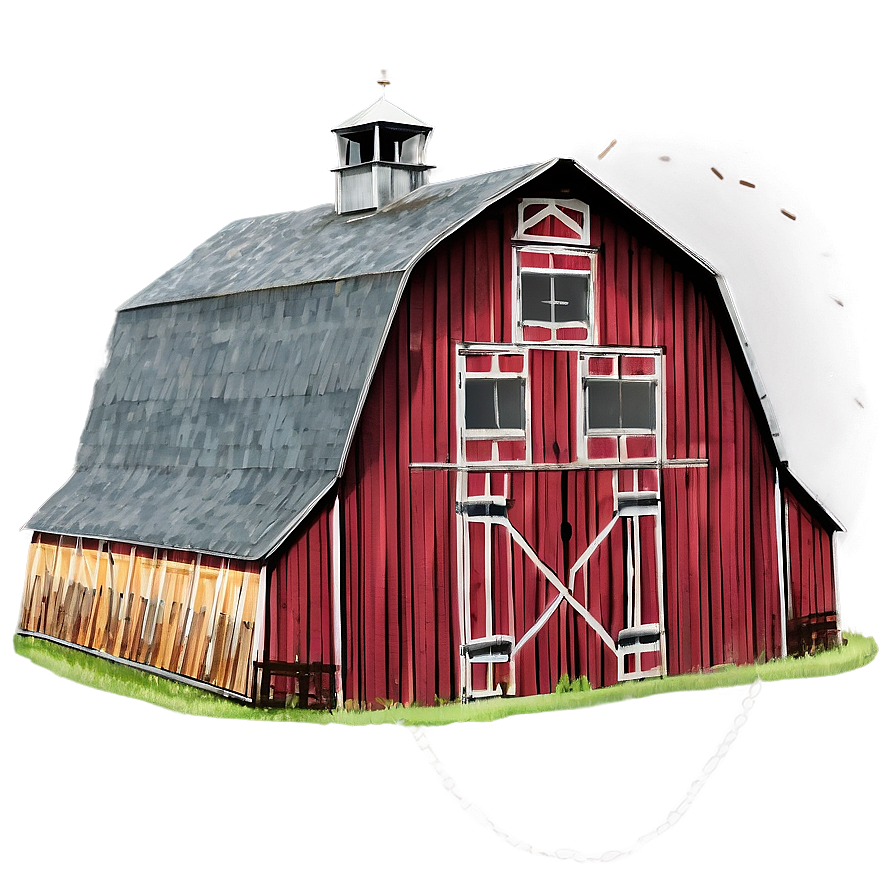 Illinois Traditional Barn Png 26 PNG