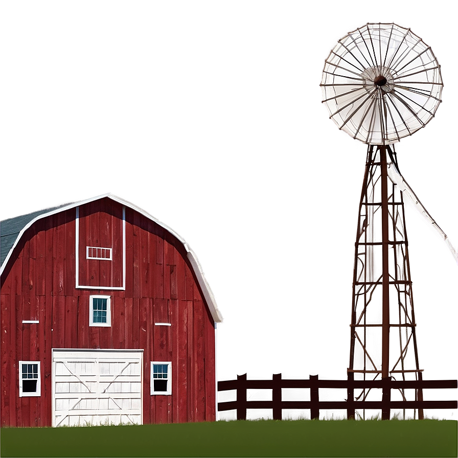 Illinois Traditional Barn Png Dri43 PNG