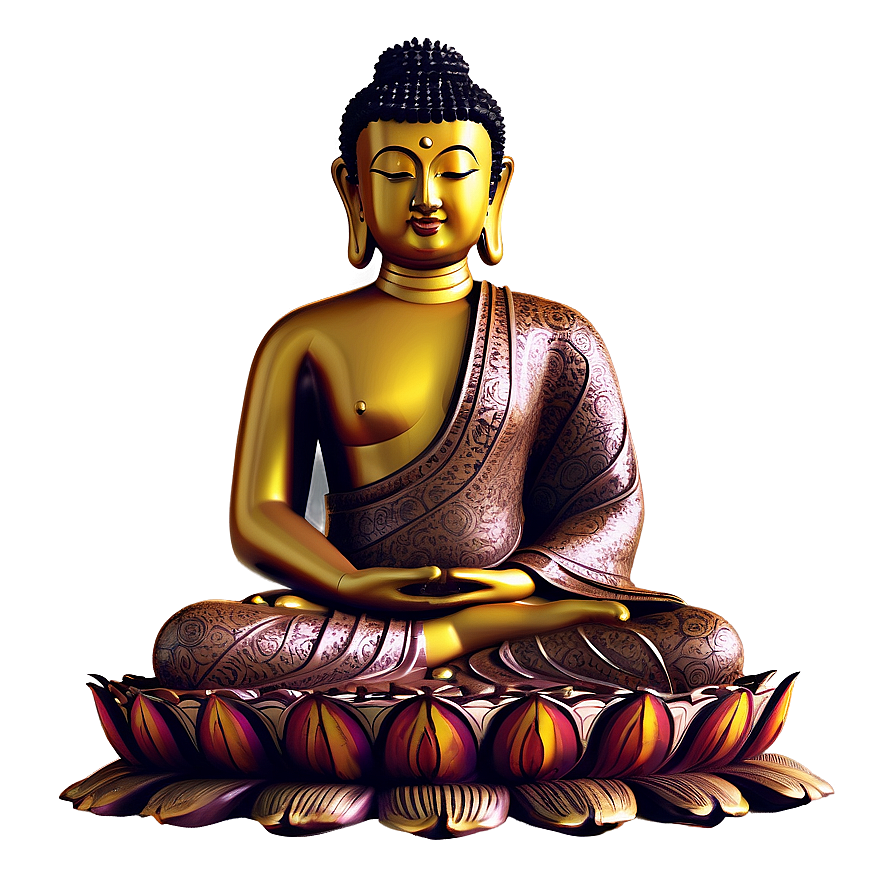 Download Illuminated Buddha Png Hyo71 | Wallpapers.com