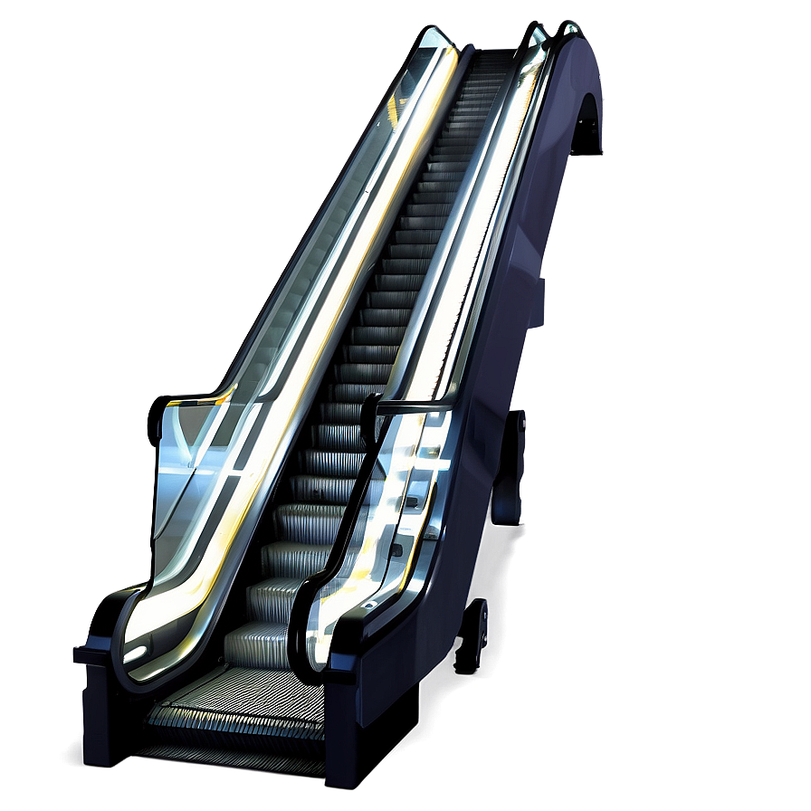 Illuminated Escalator By Night Png 06242024 PNG