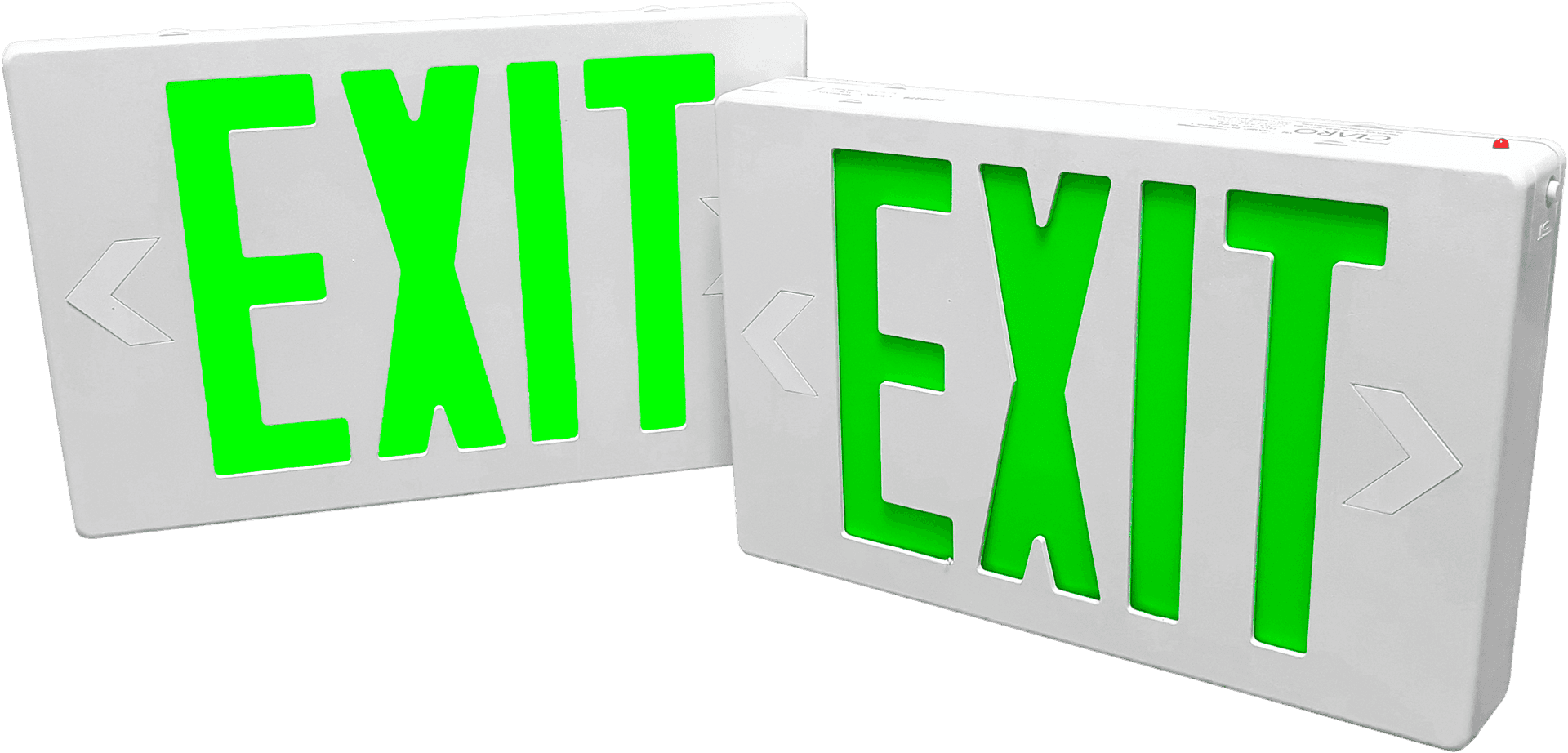 Illuminated Exit Signs PNG