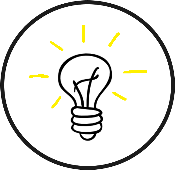 Illuminated Idea Icon SVG