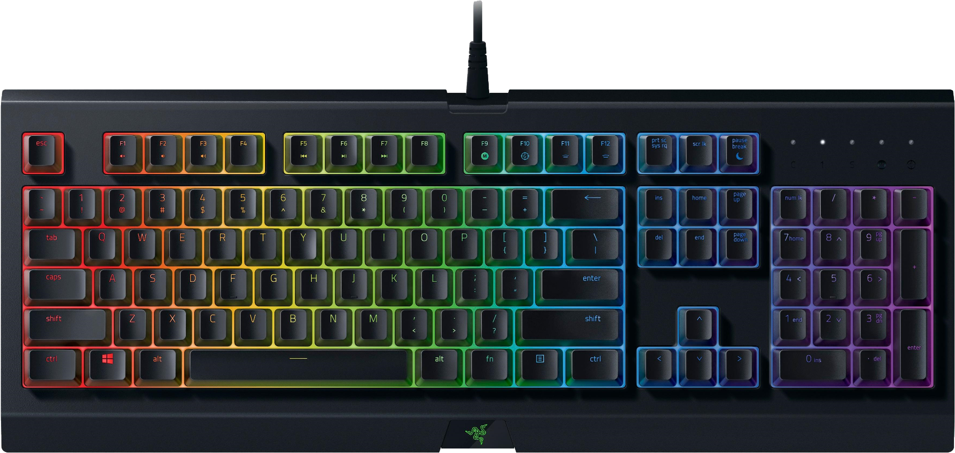 Illuminated Mechanical Keyboard R G B Lighting PNG