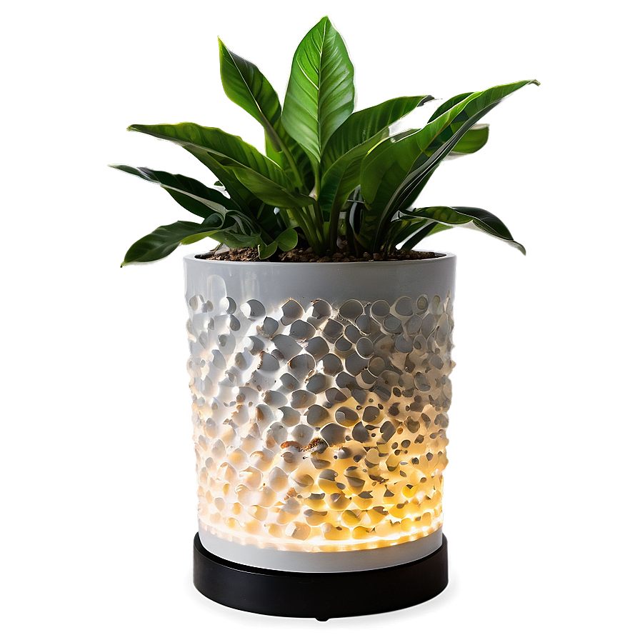 Illuminated Planter Png Ggv PNG