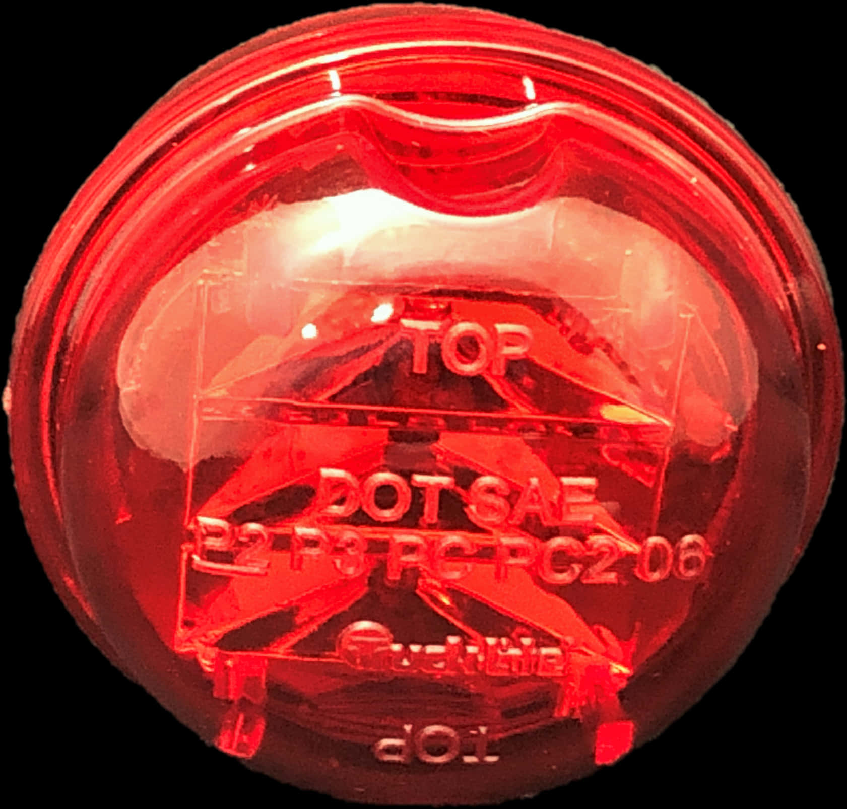 Illuminated Red Traffic Light Closeup.jpg PNG
