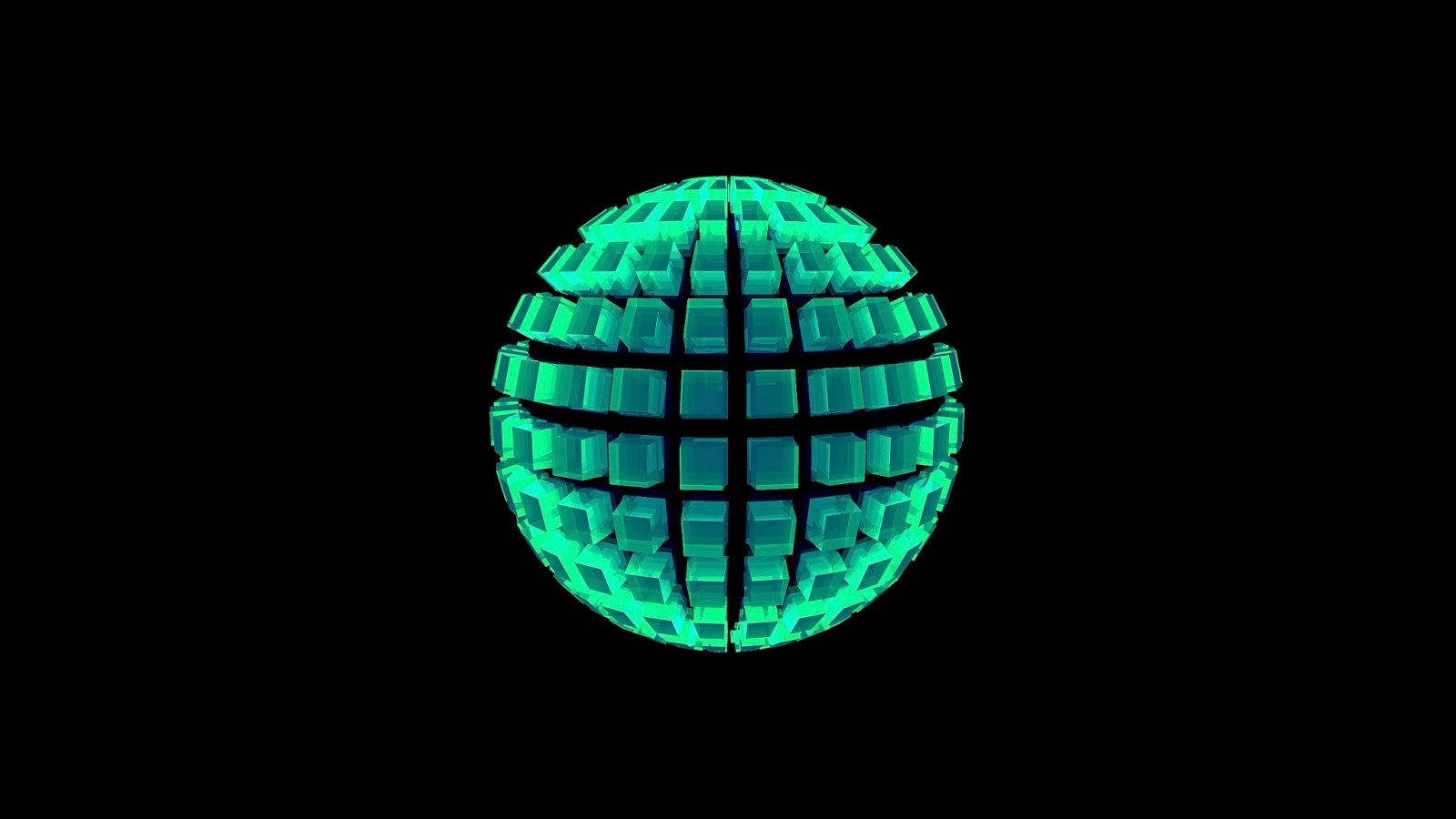 Illuminati 3D Sphere Wallpaper