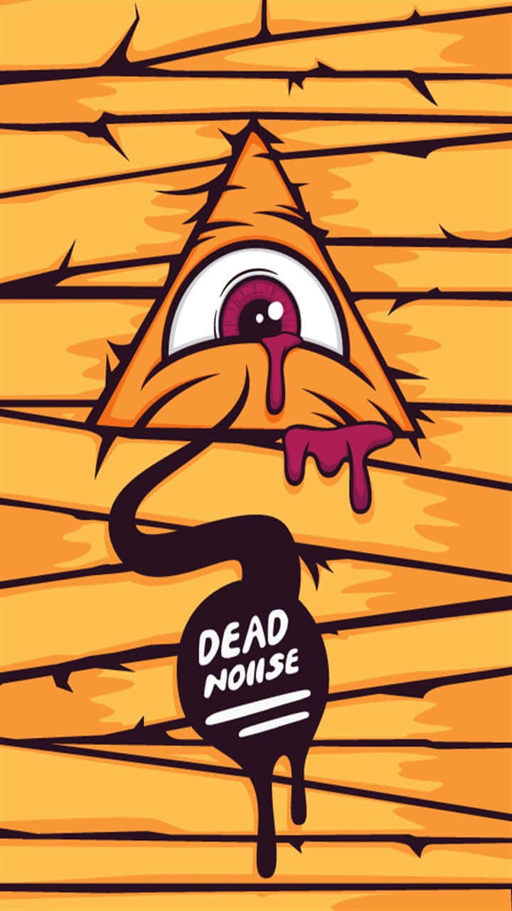 Dead House Poster With An Eye And A Triangle