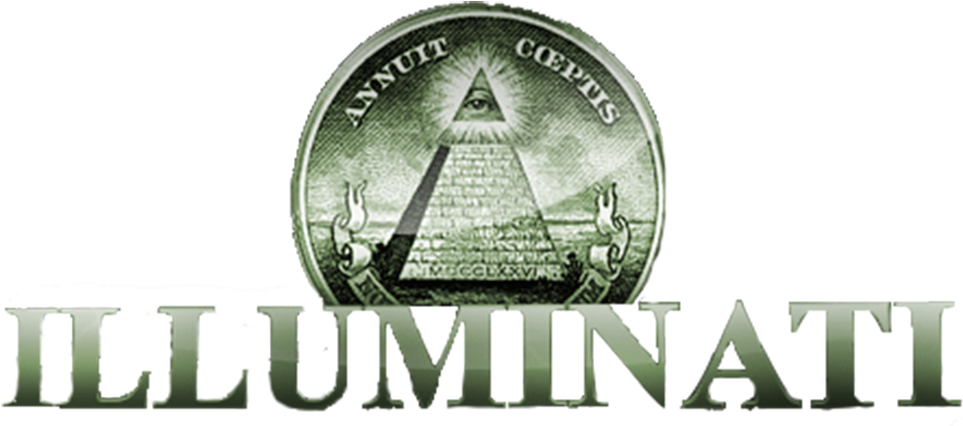Illuminati Symboland Text PNG