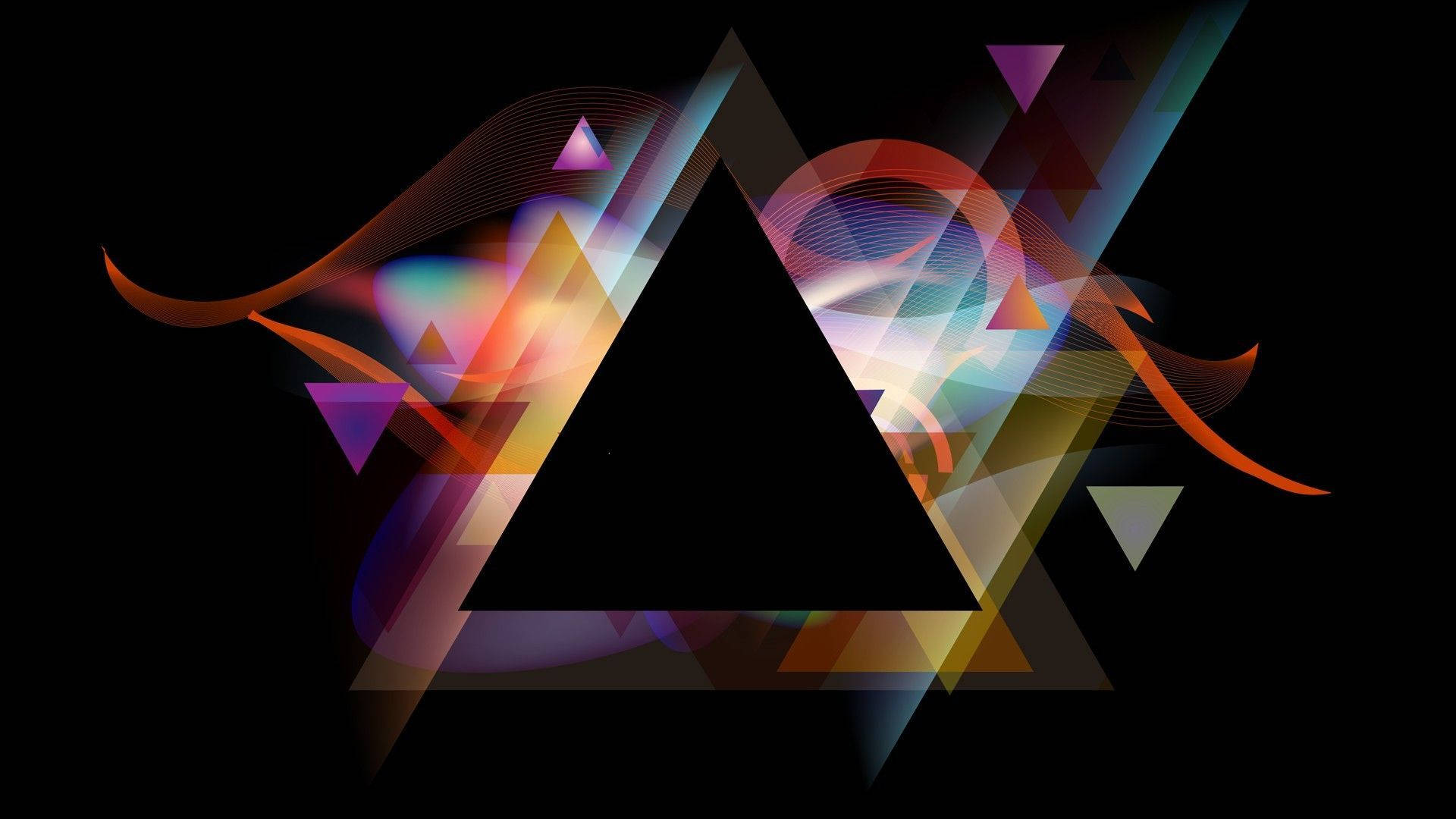 Illuminati Triangle Illusions Wallpaper