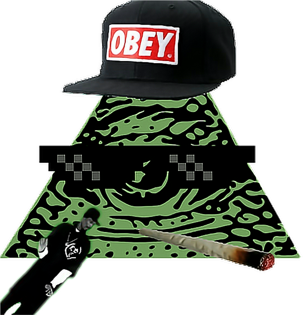 Illuminati_ Obey_ Hat_ Meme PNG