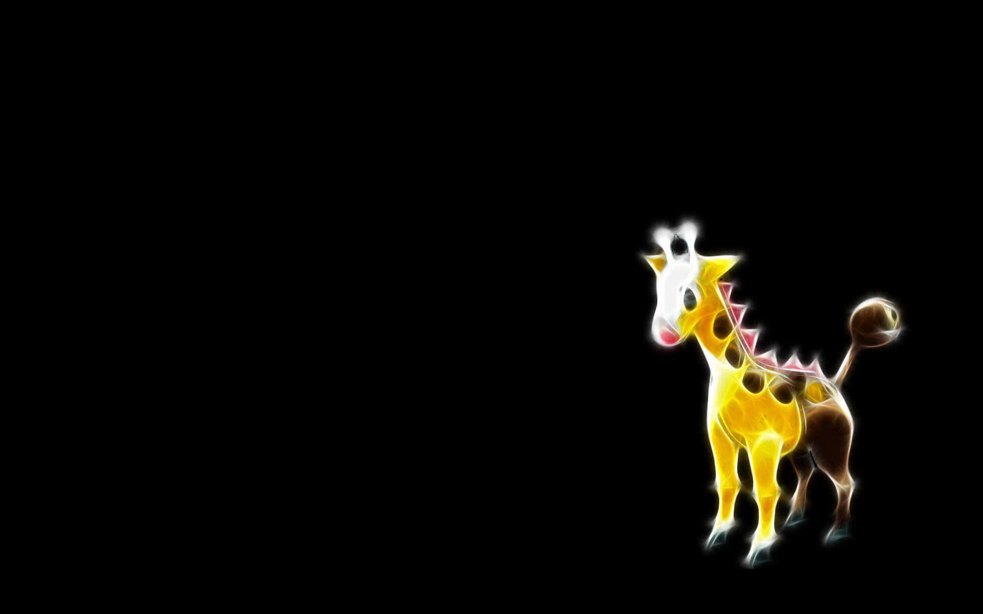 Illuminating Girafarig Wallpaper
