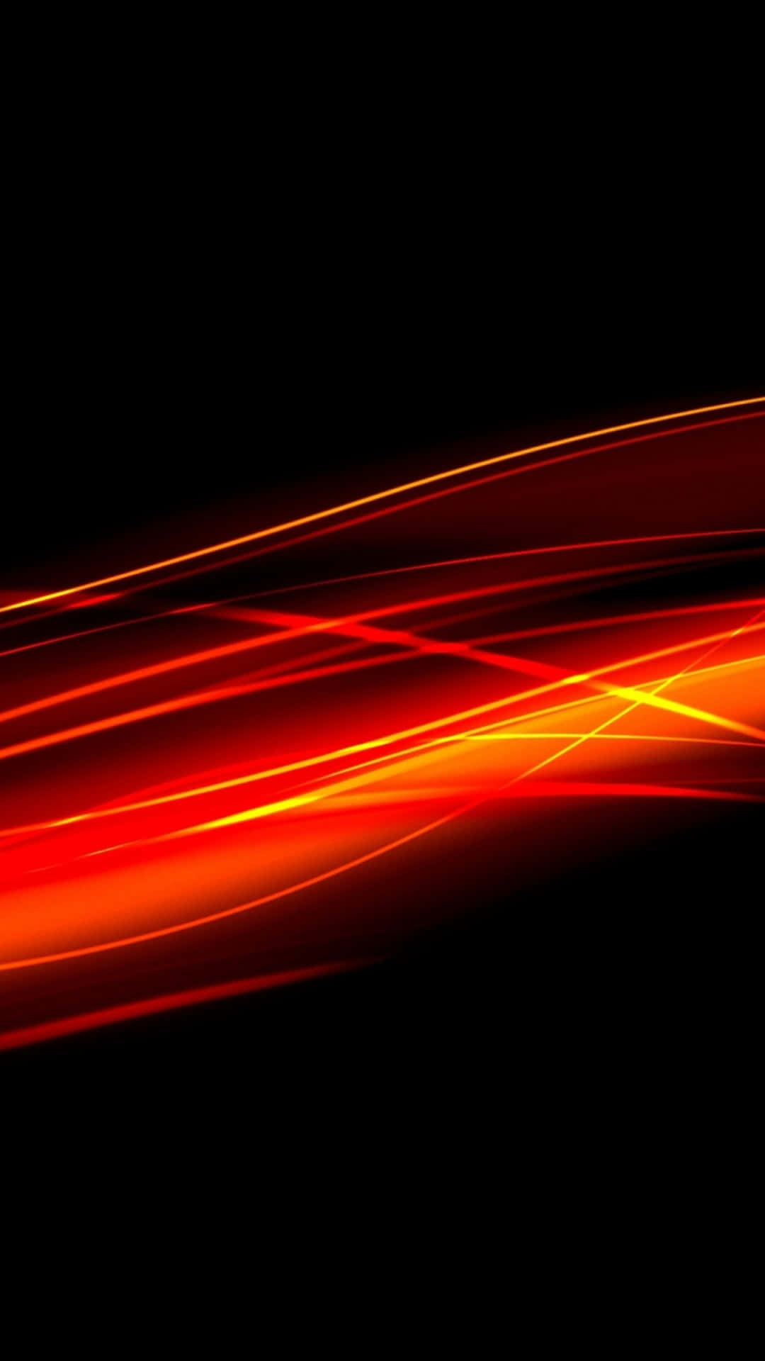 Illuminating Red Neon Background