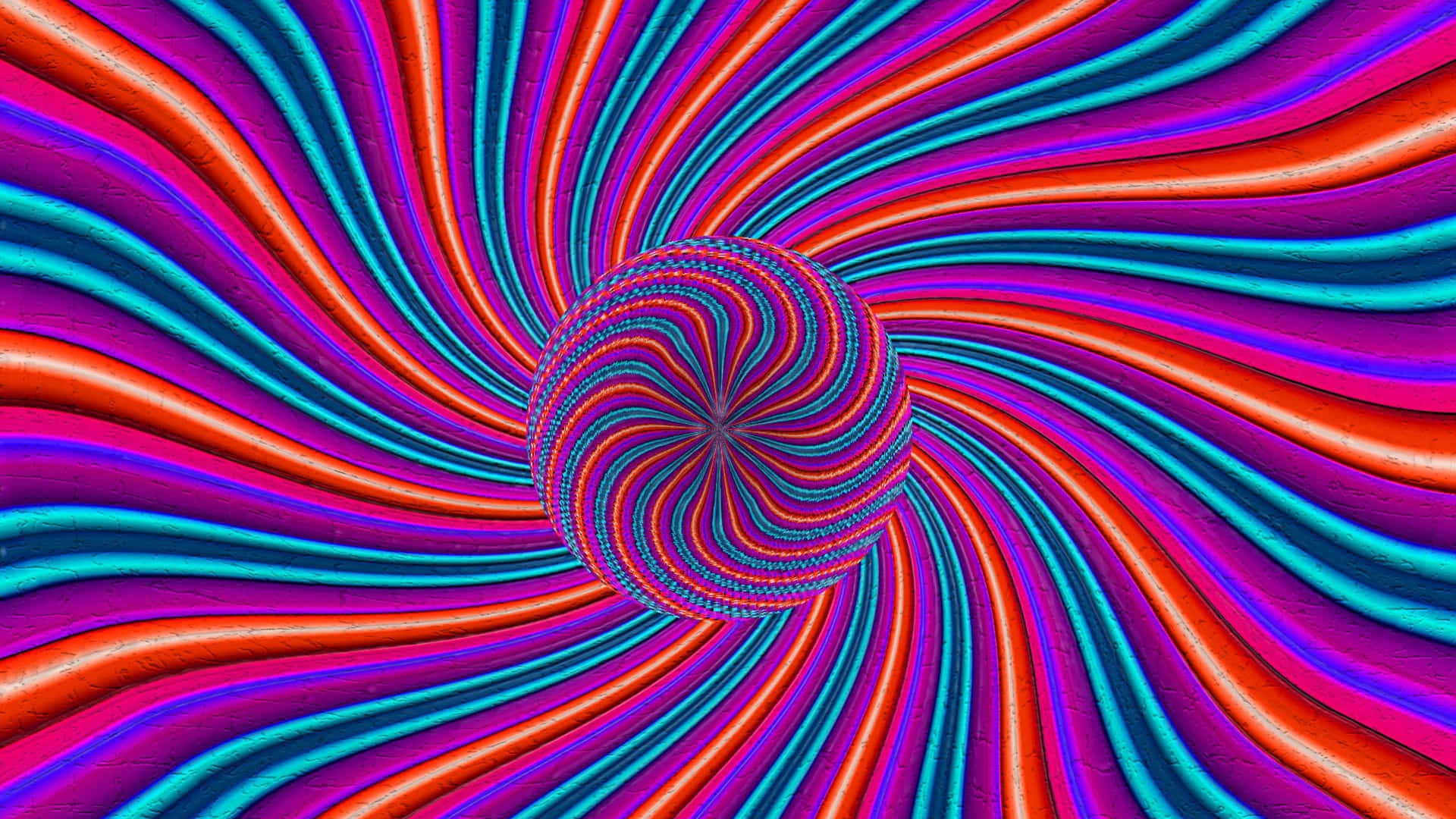 Enmagisk Illusion Af Farvede Bobler