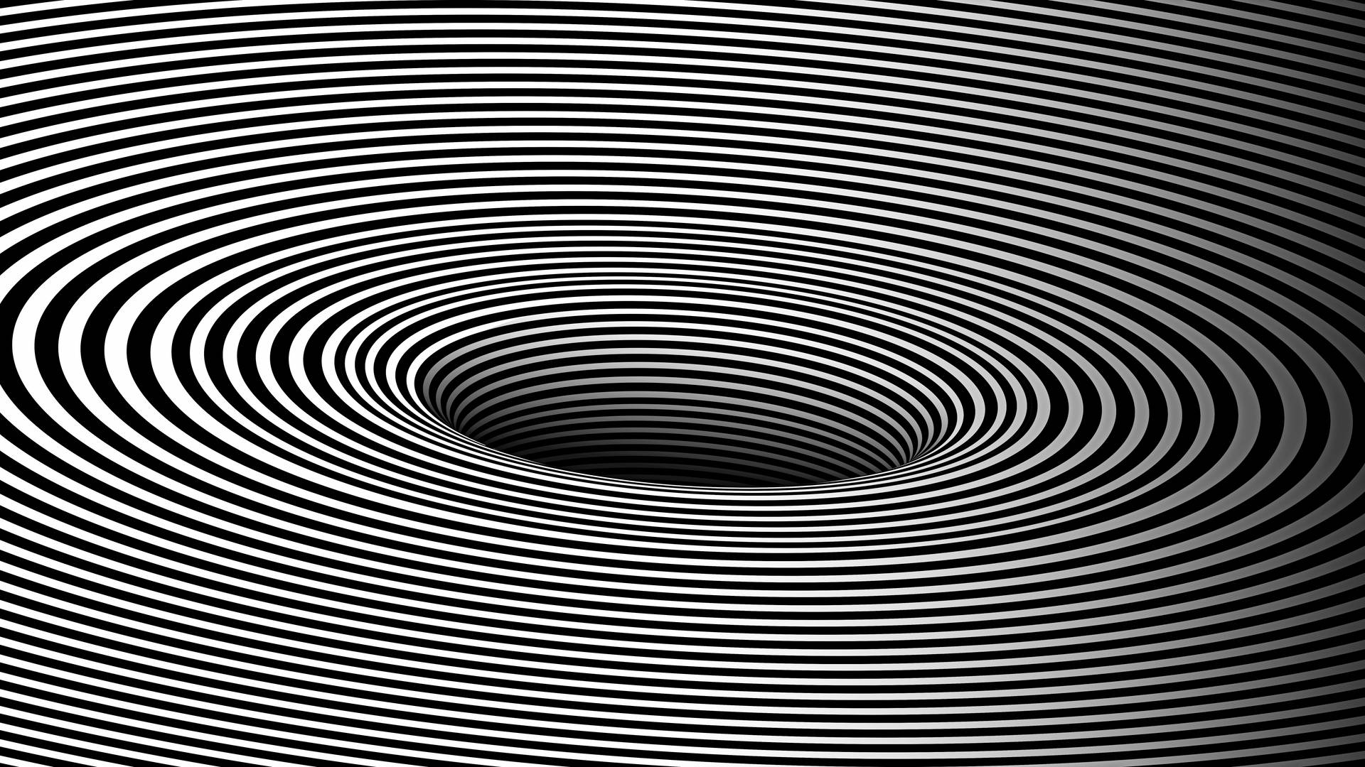Illusion Hole Spiral Wallpaper