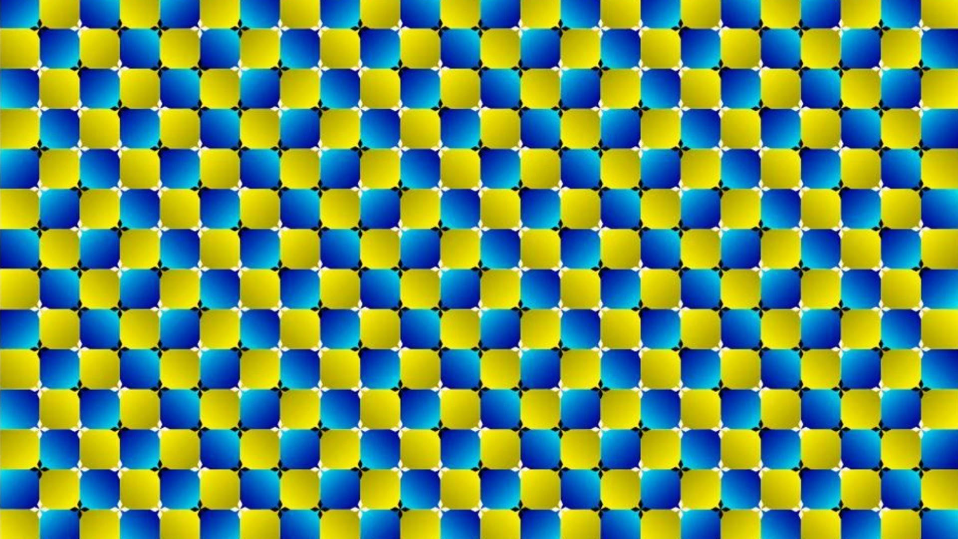Illusion Ujævn Overflade Wallpaper