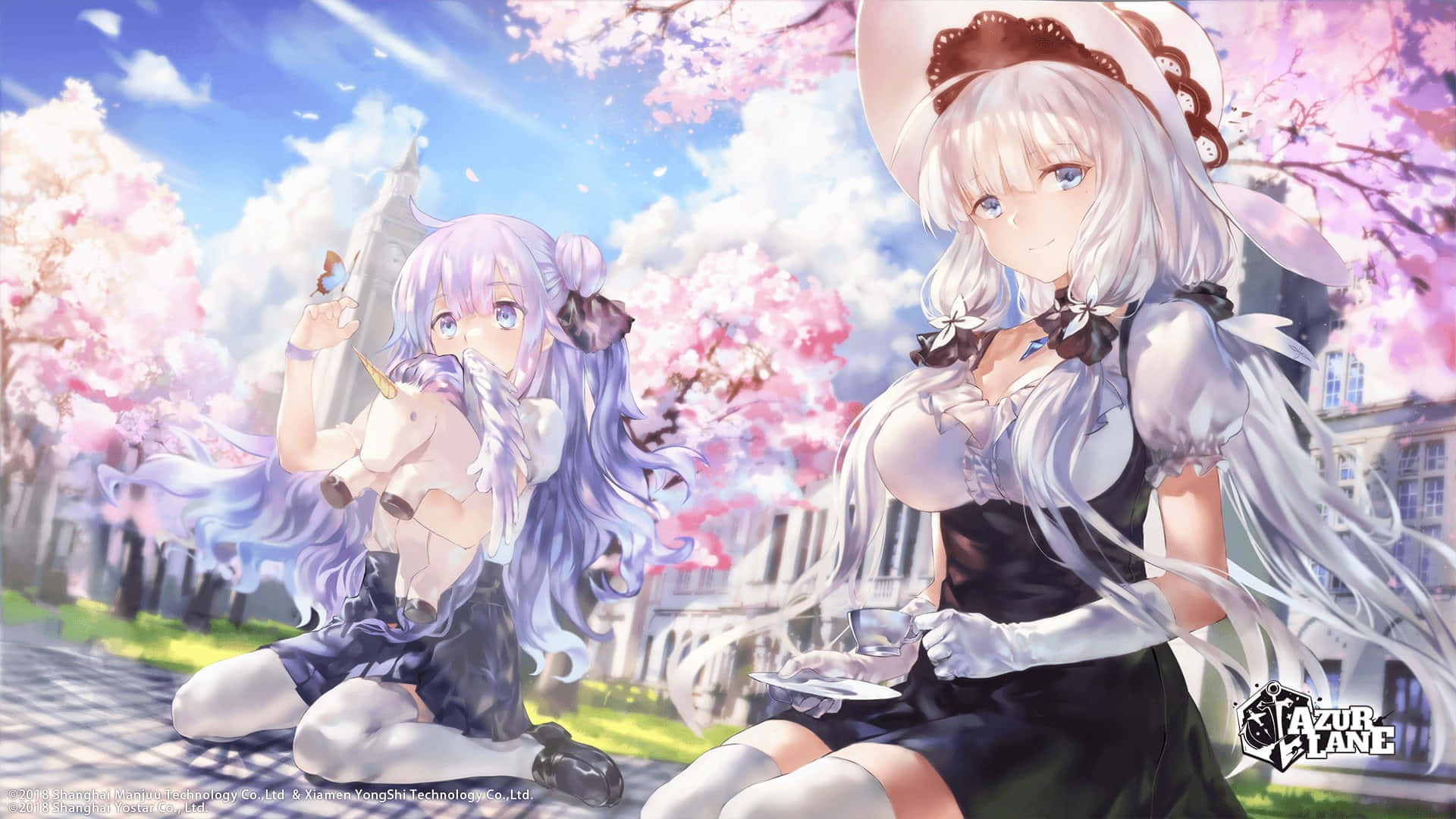 "illustrious From Azur Lane - Epitome Of Elegance" Wallpaper