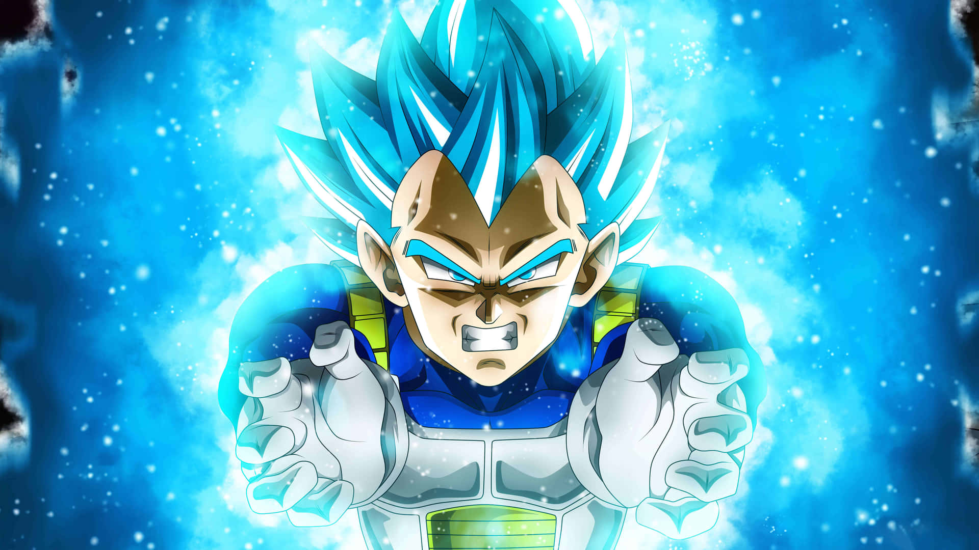 Ilmaestoso Vegeta Nella Sua Splendente Forma Super Saiyan