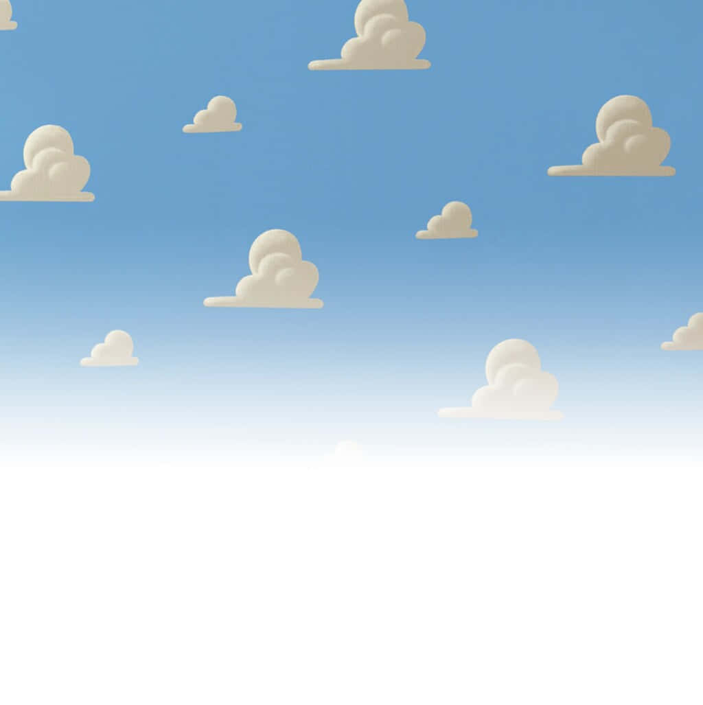 Ilmitico Cielo Nuvoloso Di Toy Story