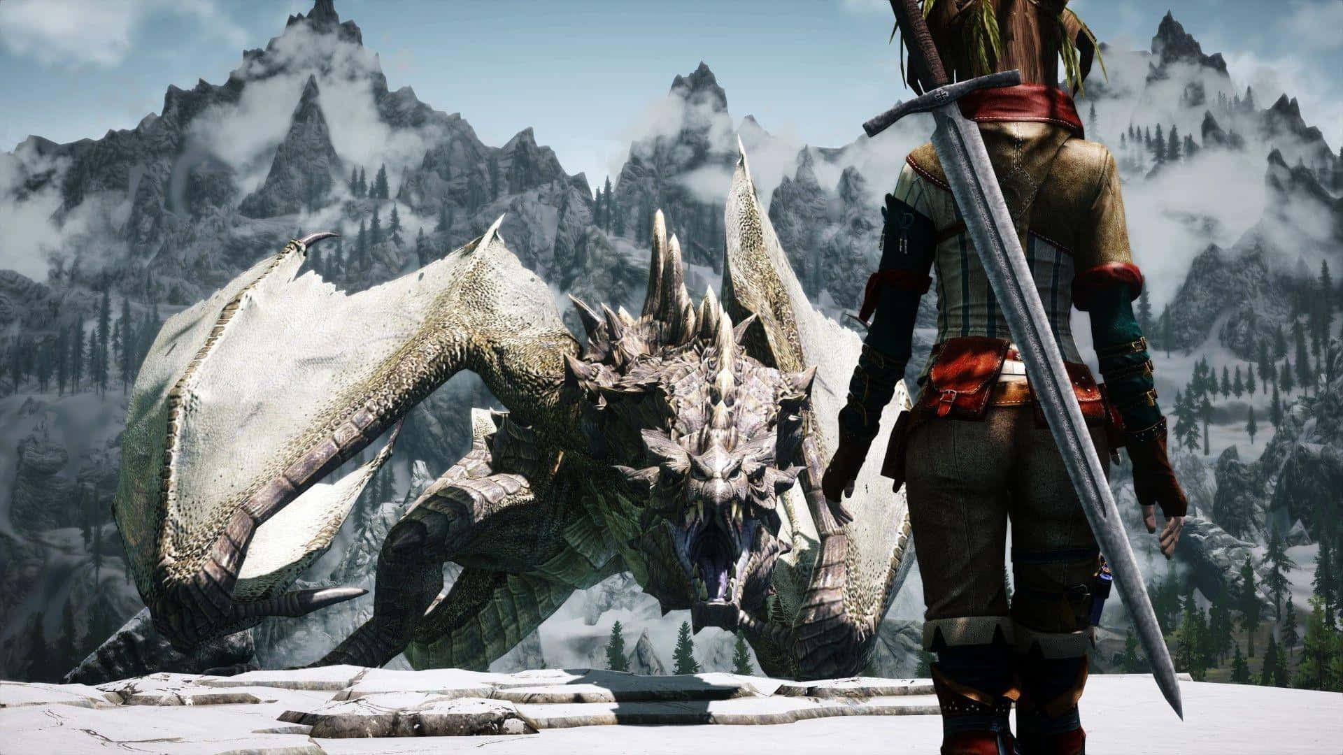 Ilmozzafiato Mondo Fantasy Di The Elder Scrolls V: Skyrim