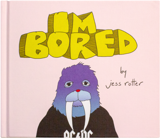 Im Bored Book Cover Art PNG