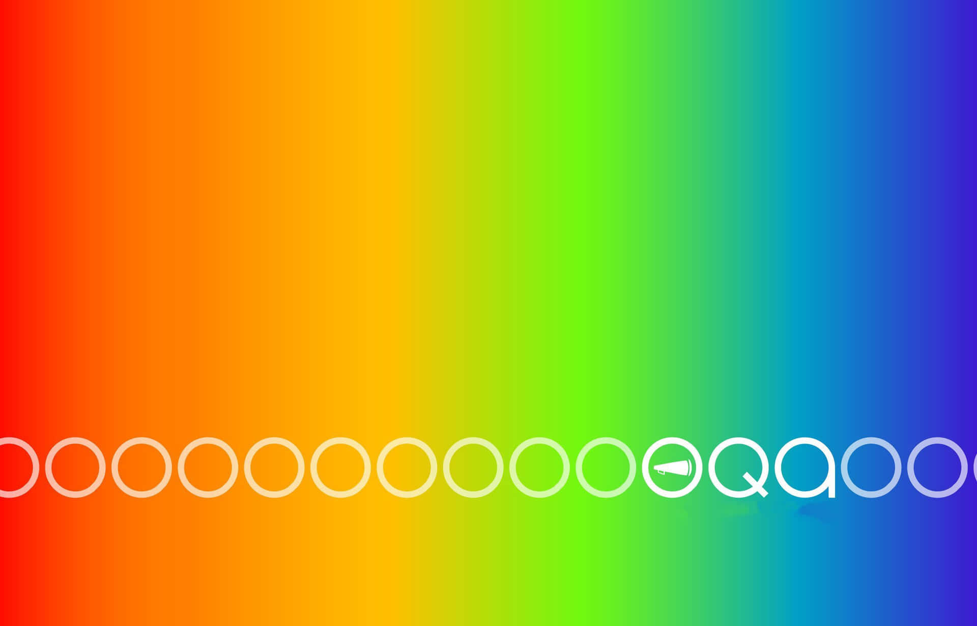 I'm Gay Rainbow Background Wallpaper