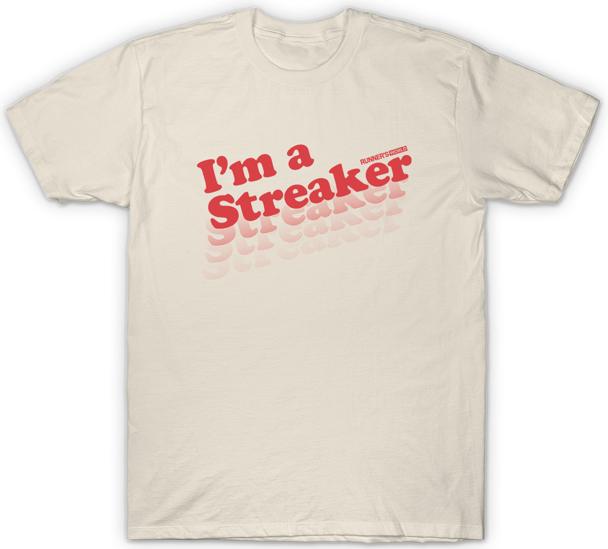Ima Streaker Running T Shirt Design PNG