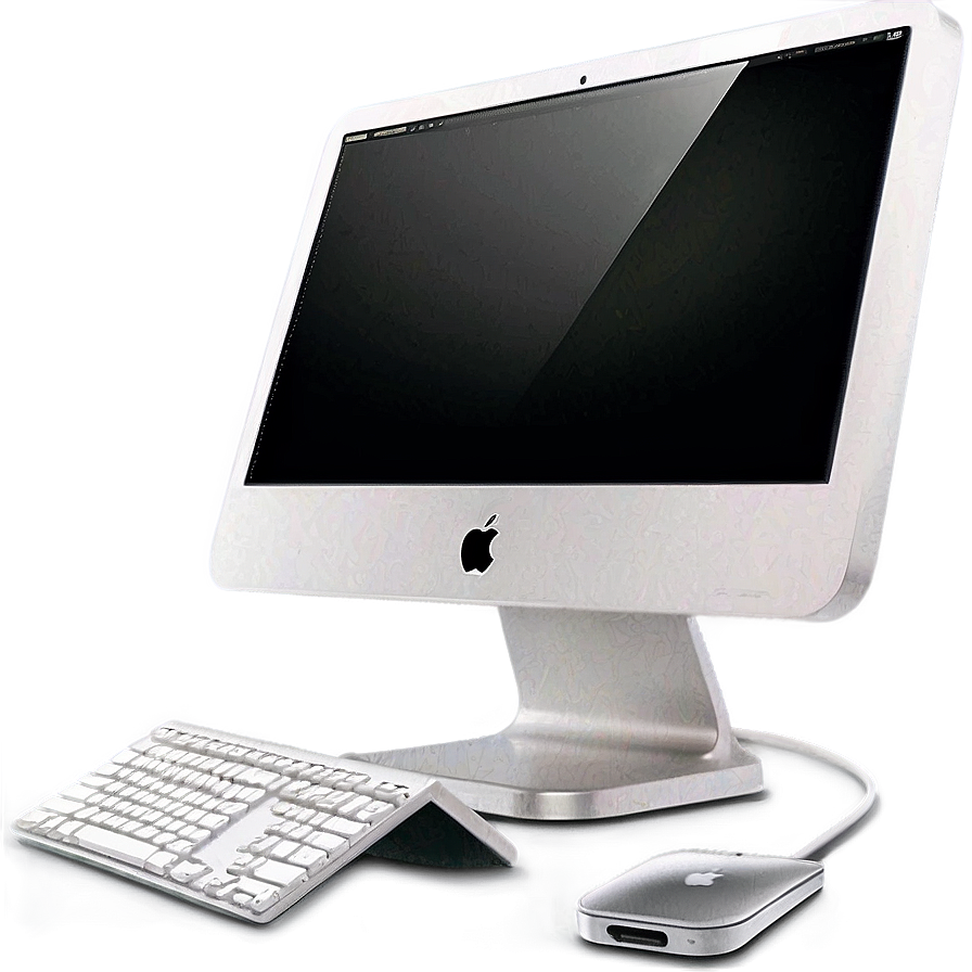 Imac With External Drives Png 05252024 PNG