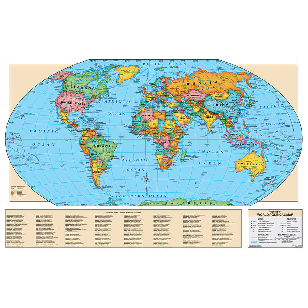 Imágenesde Mapas Del Mundo Para Fondos De Pantalla De Ordenador O Móvil.