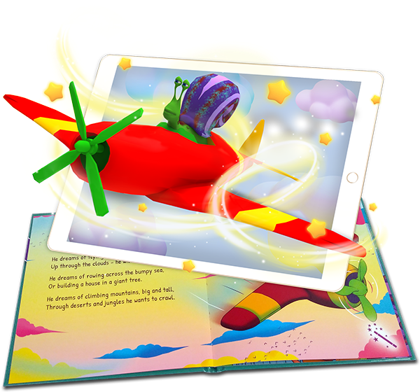 Imaginative Adventure Tablet Illustration PNG
