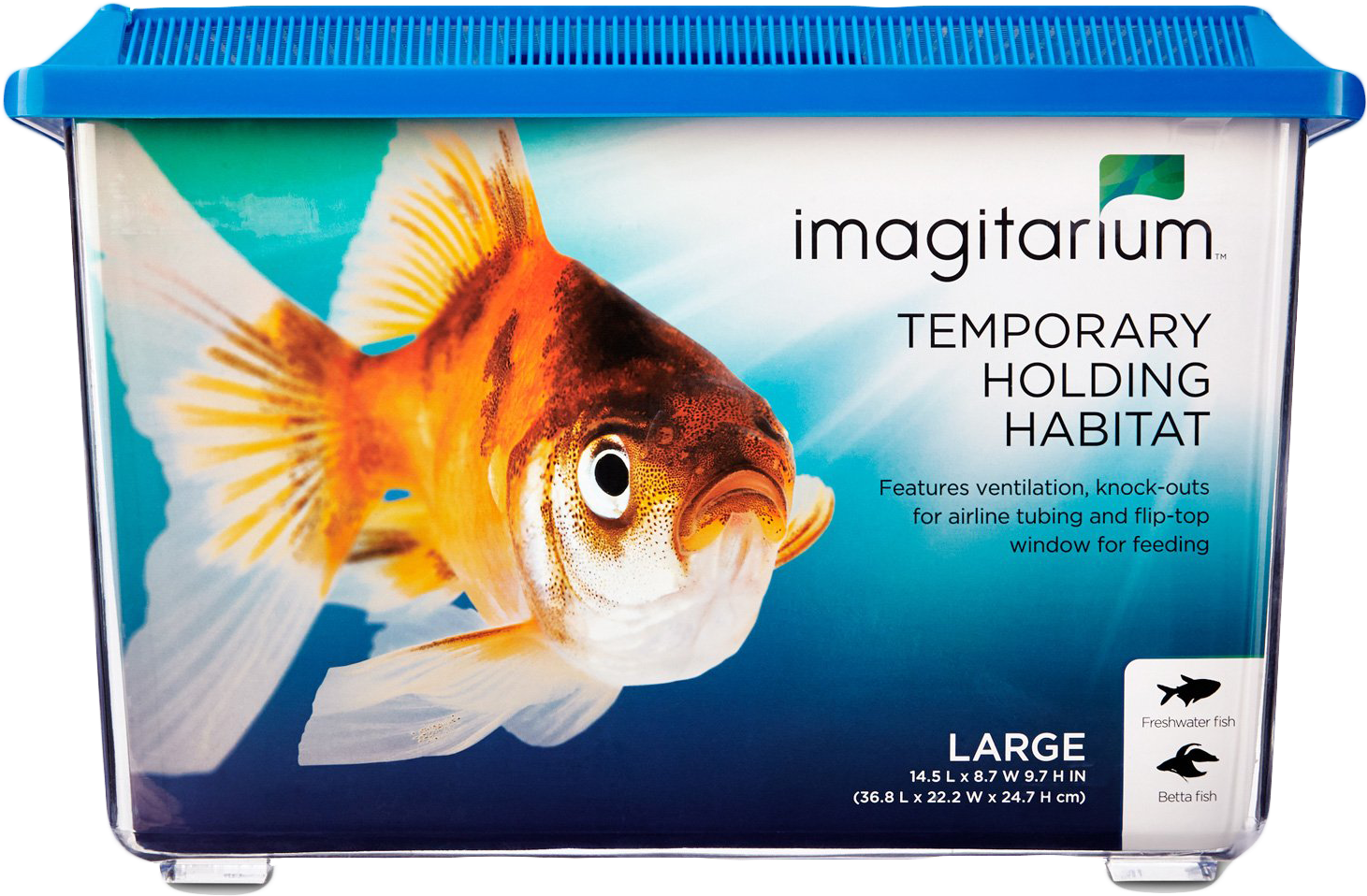 Imagitarium Temporary Fish Holding Habitat PNG