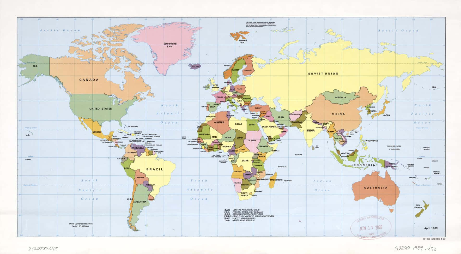 Immaginidella Mappa Del Mondo