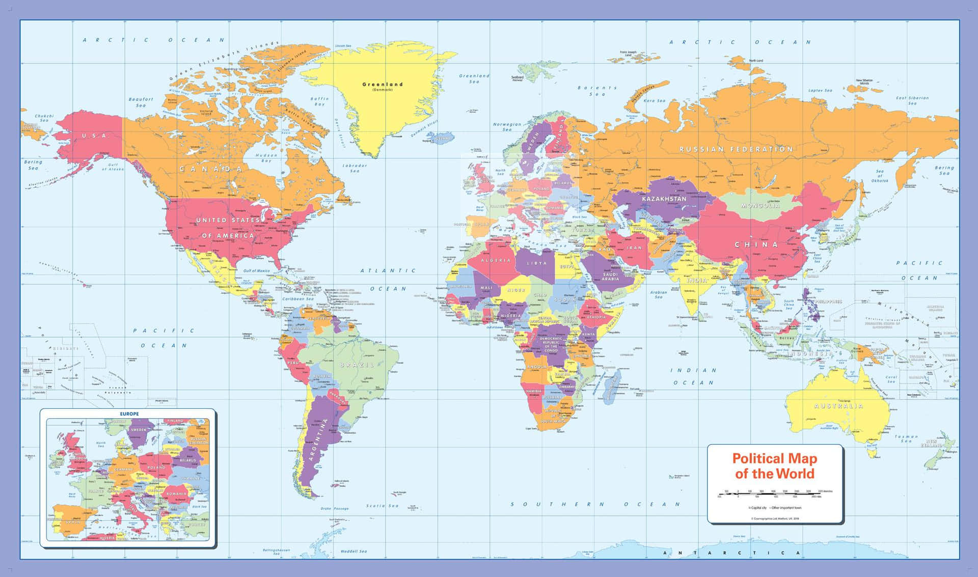 Immaginidella Mappa Del Mondo