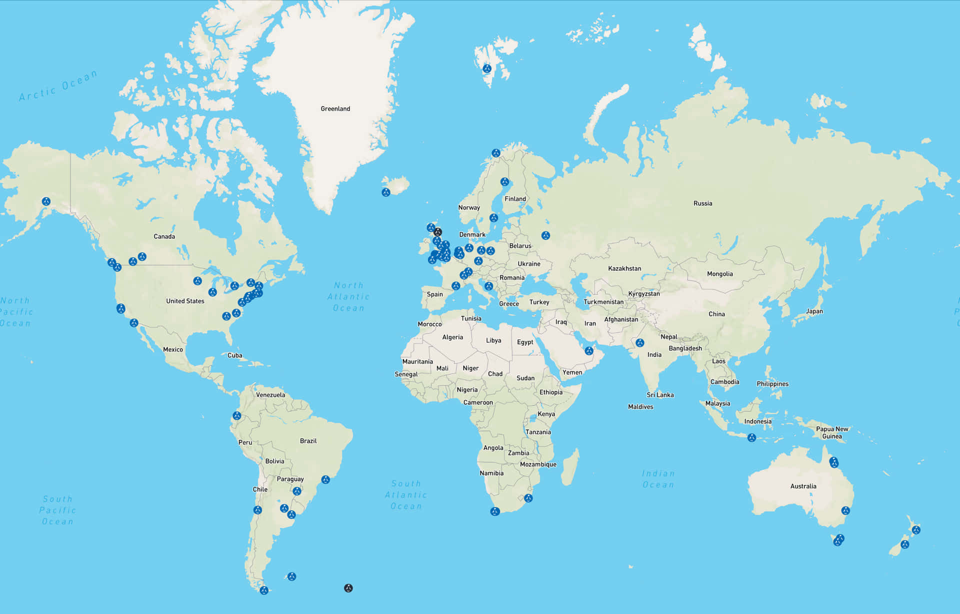 Immaginidella Mappa Del Mondo