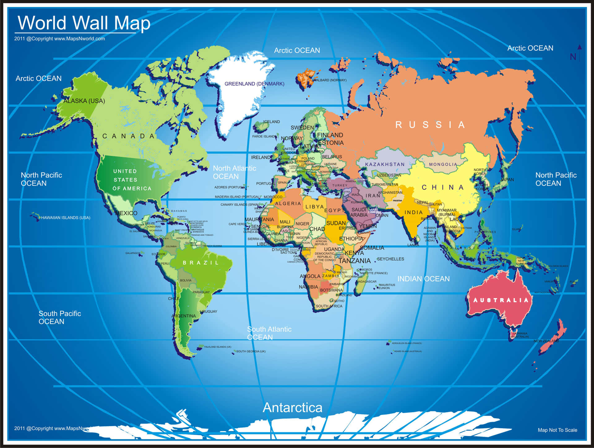 Immaginidella Mappa Del Mondo