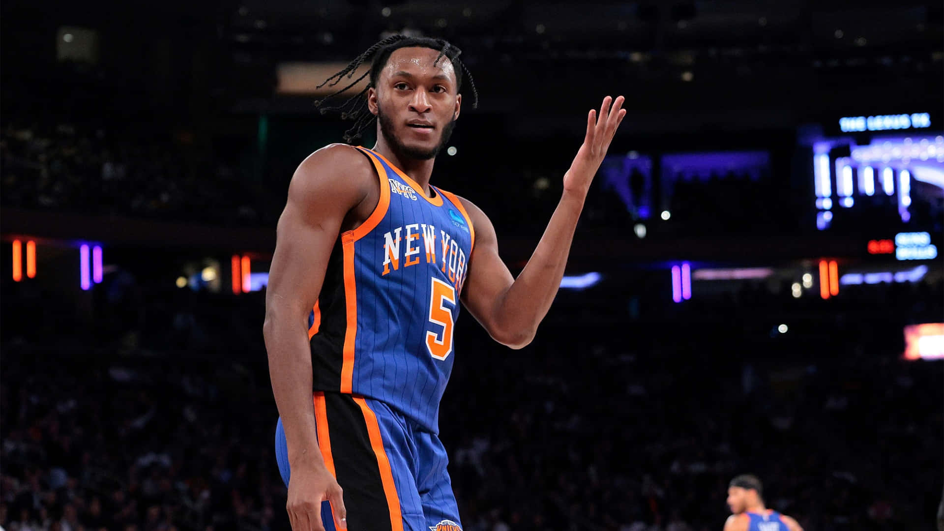 Destellos De Immanuel Quickley Con Los Knicks Fondo de pantalla