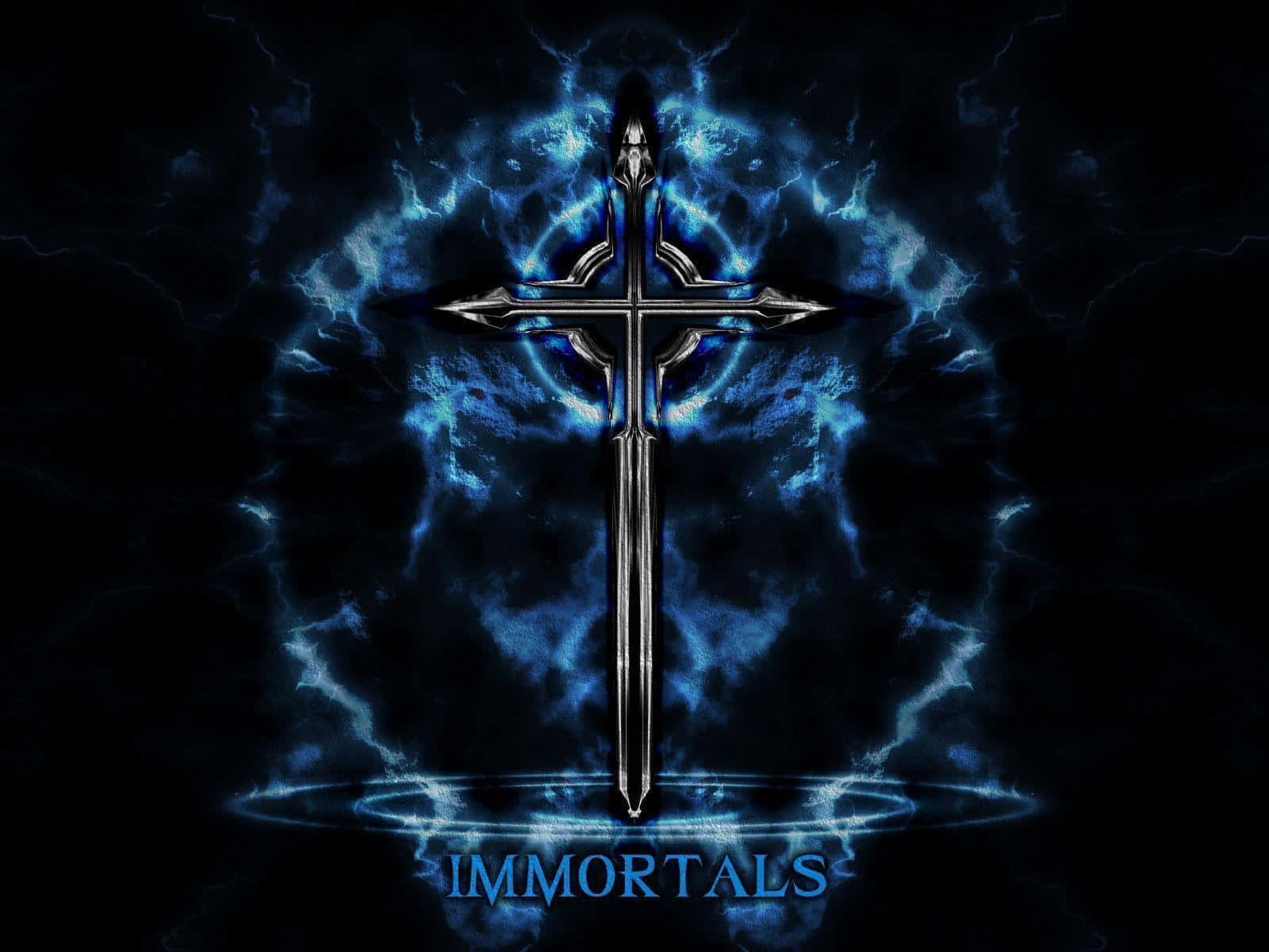 Immortal Blue Sword Wallpaper