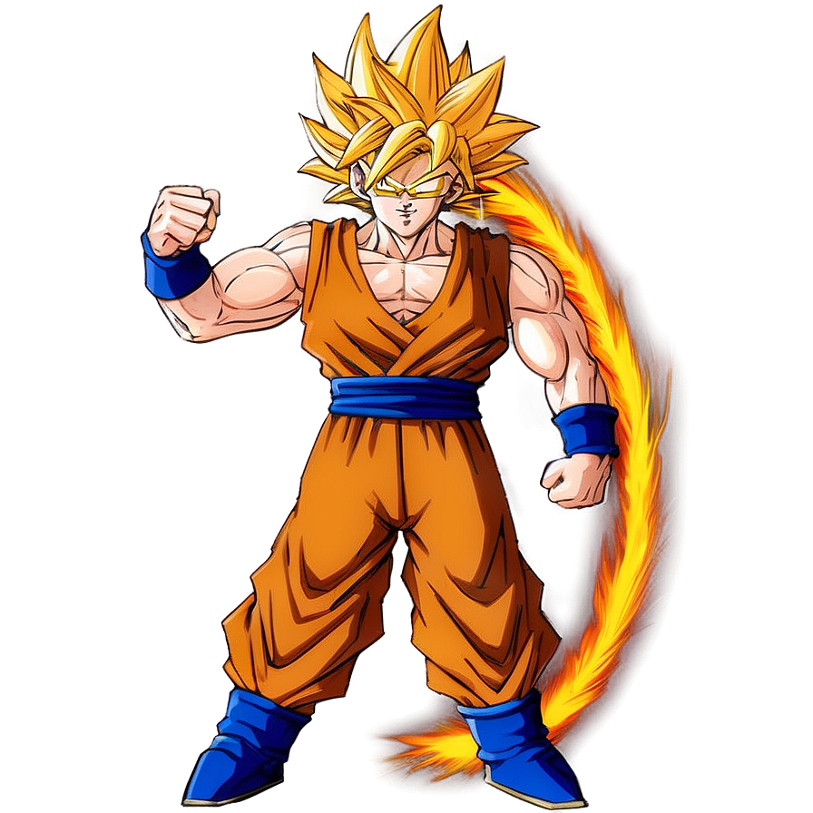 Impact Super Saiyan Hair Png Awl96 PNG