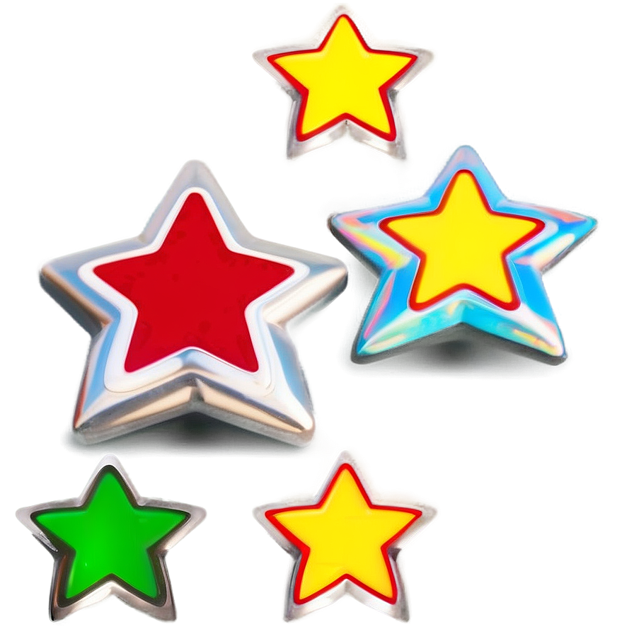 Impeccable 5 Stars Rating Png 05252024 PNG