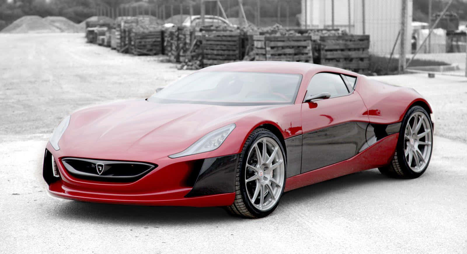 Impeccable Rimac Concept One Sports Car Wallpaper