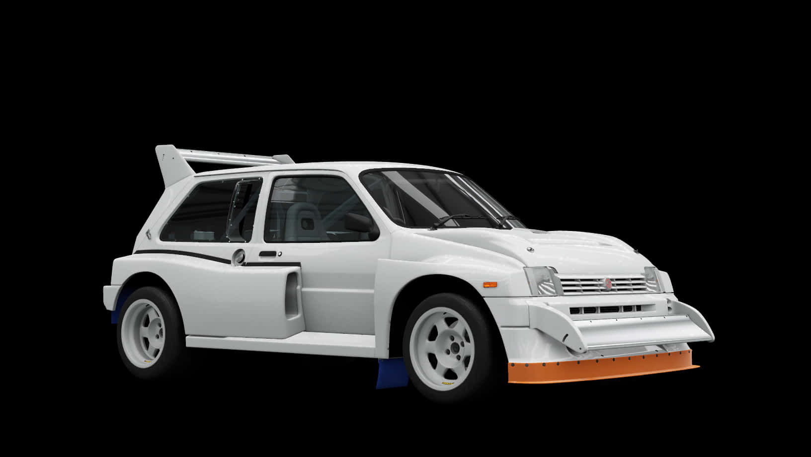 Imperial British Engineering With Mg Metro 6r4 Rally Car Wallpaper