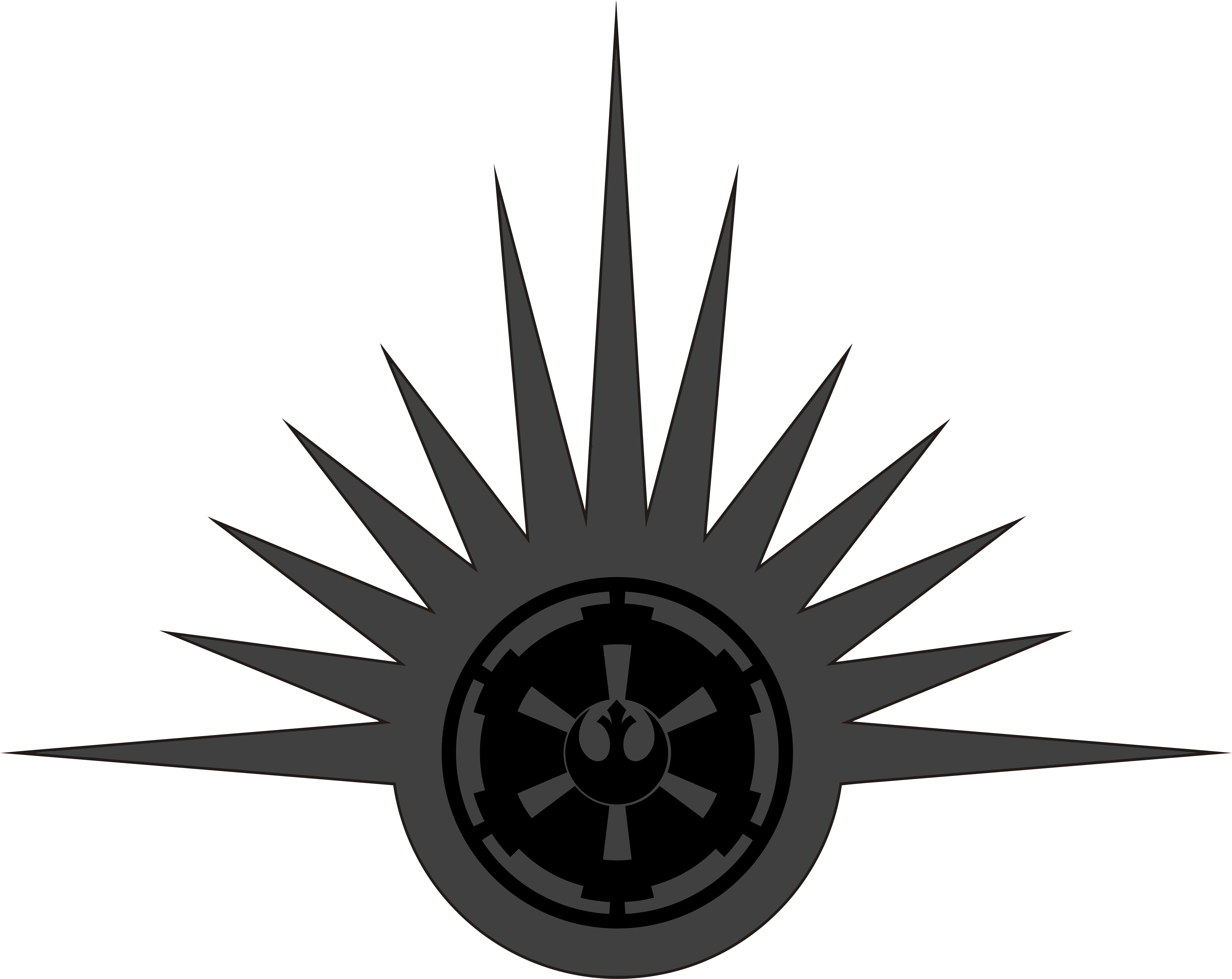 Imperial Crest Star Wars PNG