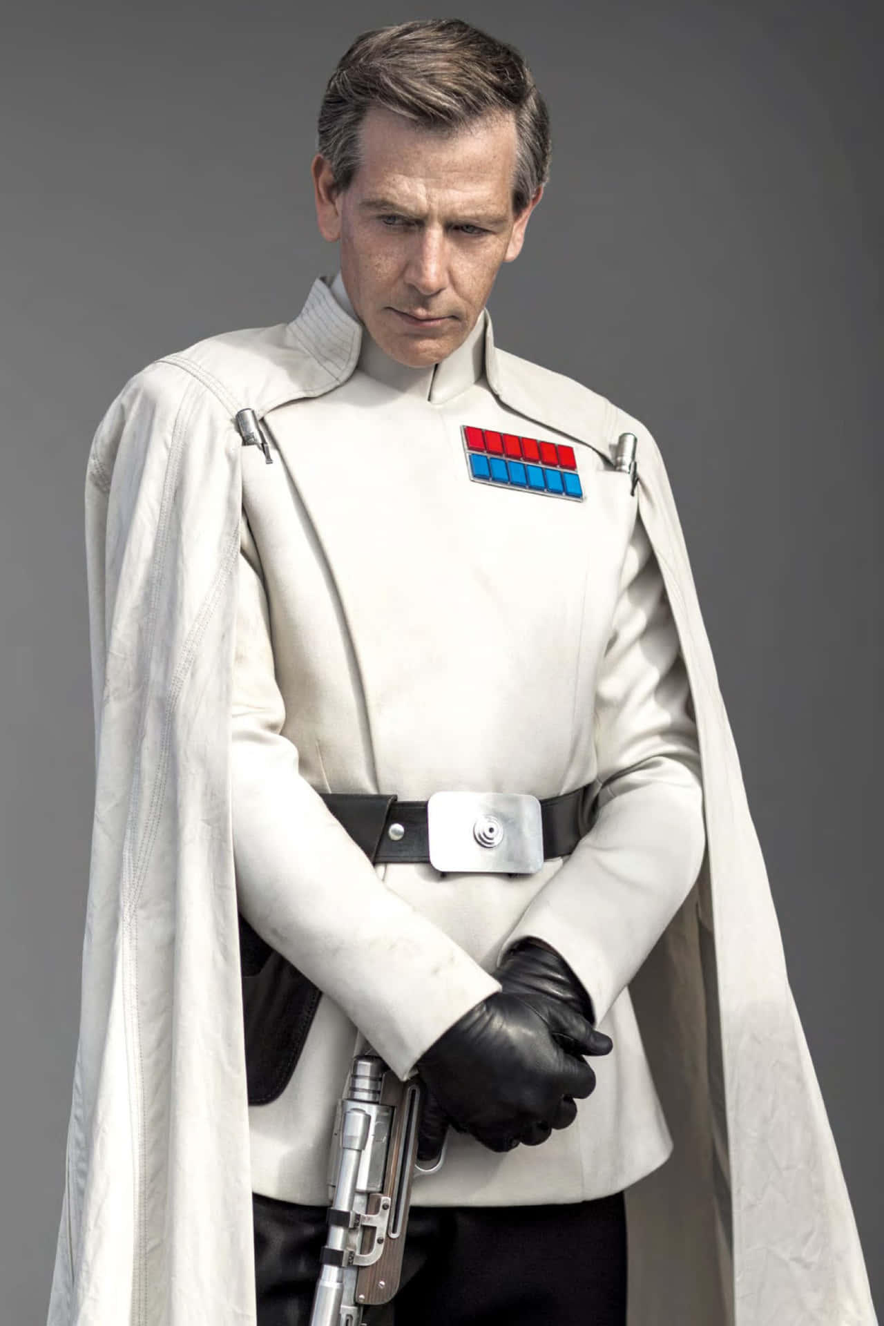 Imperial Officerin White Uniform Wallpaper