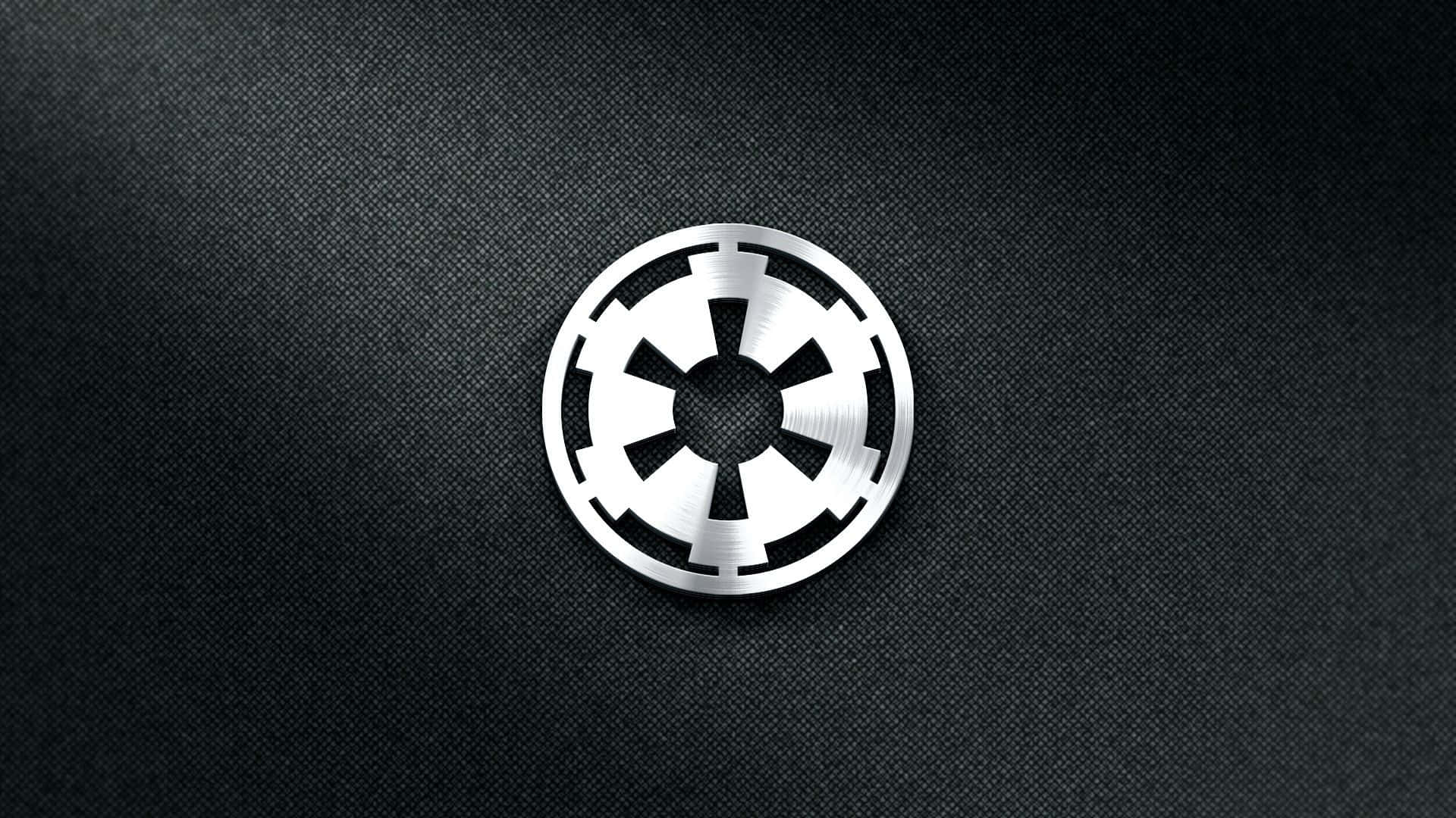 Imperial Republic Logo Silver Replica Pin Wallpaper