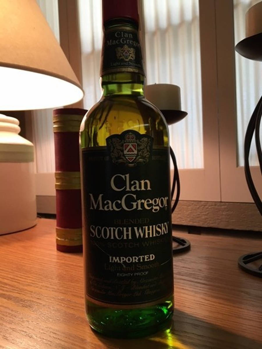Clanmacgregor Scotch Importato. Sfondo