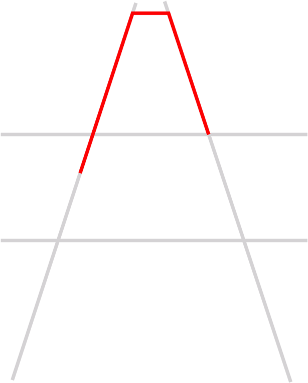 Impossible Triangle Illusion PNG